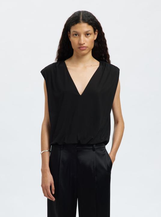 Immagine prodotto Selected Ärmelloses Oberteil mit V-Ausschnitt (M)