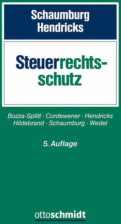 Energie-Label Steuerrechtsschutz (Deutsch, Christina Hildebrand, Dominik Wedel, Heide Schaumburg, Axel Cordewener, Nadya Bozza-Splitt, Michael Hendricks, 2024)