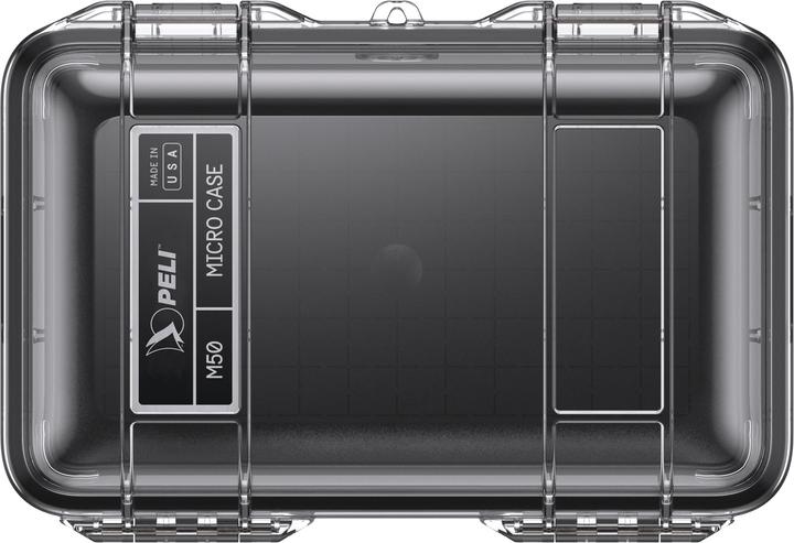Produktbild Peli MicroCase M50, transparent mit schwarzer Auskleidung NF