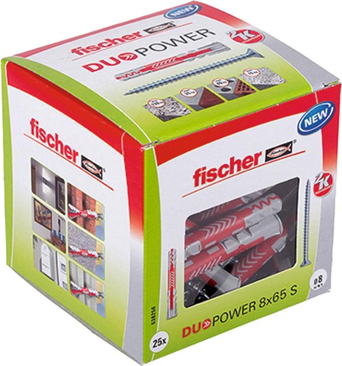 Actual product image Fischer DuoPower 8x65 S (25 pcs.)