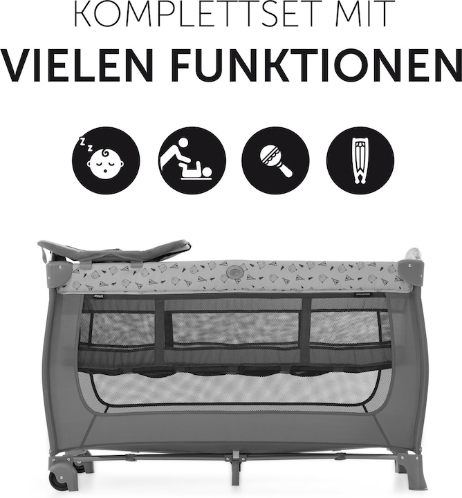 Produktbild Hauck Sleep N Play Center Nordic Grey