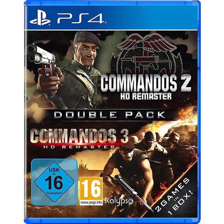Immagine prodotto Commandos 2 & 3 - HD Remaster Double Pack (PS4) (FR/IT/ESP) (PS4, FR)