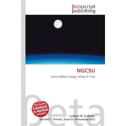 Ngcsu, Fachbücher von Lambert M. Surhone, Mariam T. Tennoe, Susan F. Henssonow