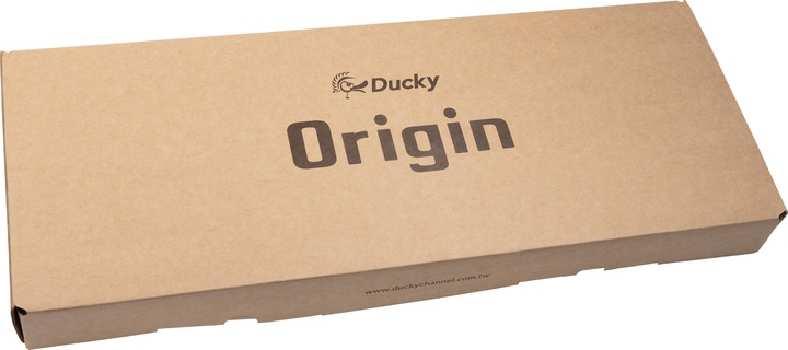 Produktbild Ducky Origin Vintage Gaming Tastatur, Cherry MX-Speed-Silver (DE, Kabelgebunden)