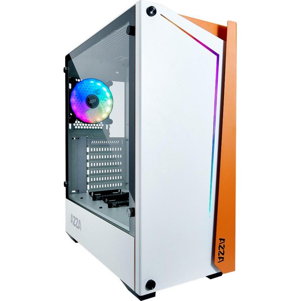 Azza Apollo 430 (ATX, mATX), PC Gehäuse, Weiss