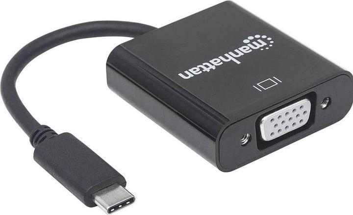 Actual product image Manhattan USB-C to VGA (VGA, 80 cm)