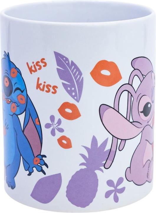 Actual product image Stor STITCH & ANGEL - Love - Mug céramique 325ml (325 ml, 1 x)