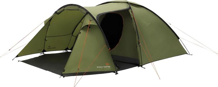 Image du produit Easy Camp Kuppelzelt Lomsdal 4 (olivgr?n, mit Tunnel-Anbau, Modell 2025) (Tente igloo, 5.80 kg, 4 personnes)