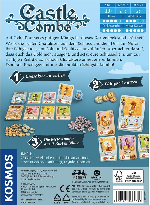 Produktbild Kosmos Castle Combo (Deutsch)