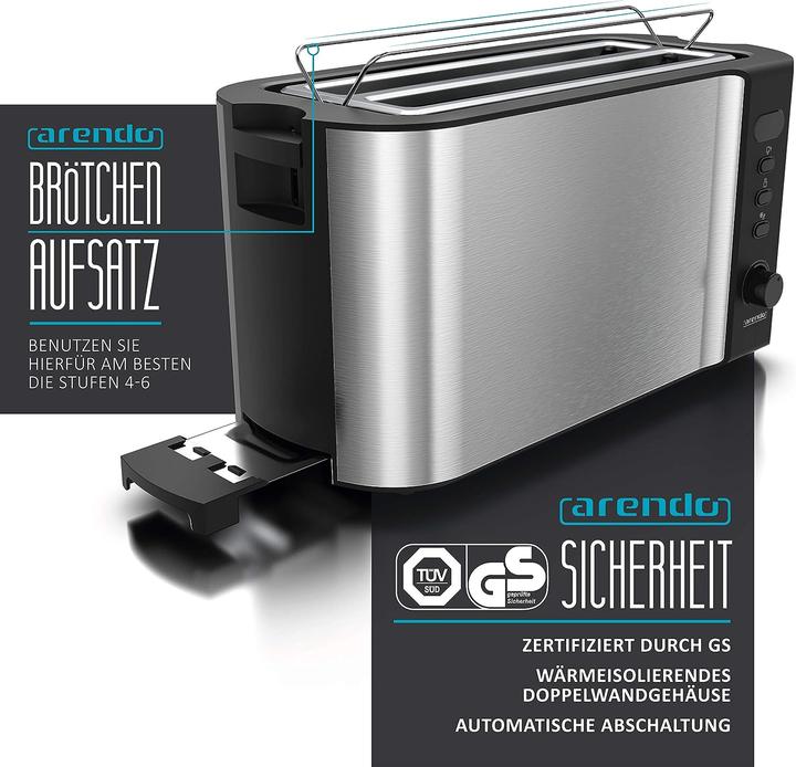 Produktbild Arendo Frukost Langschlitz-Toaster