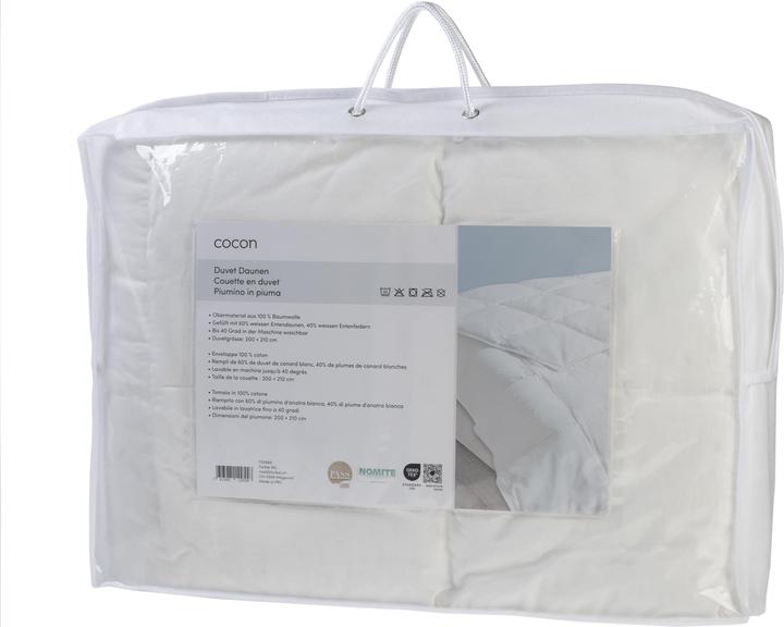 Image du produit Cocon Daunen Duvet 200 x 210 cm, Eigenschaften: Keine (625 g, 200 x 210 cm)