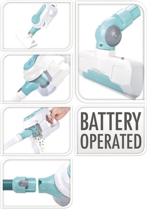 Produktbild Spielzeugstaubsauger Blau Kabellos