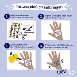 Produktbild Z-Design Tattoofolie (12 Sticker)