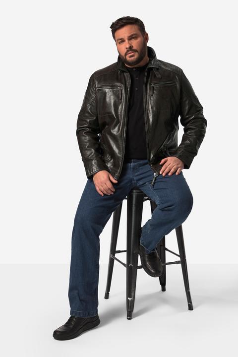 Image du produit Men+ Veste en cuir nappa d'agneau - jusqu'au 86/88 (74)