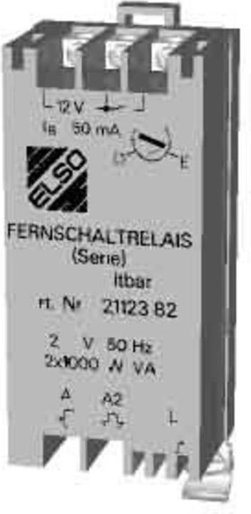 Actual product image ELSO Remote switching relay
