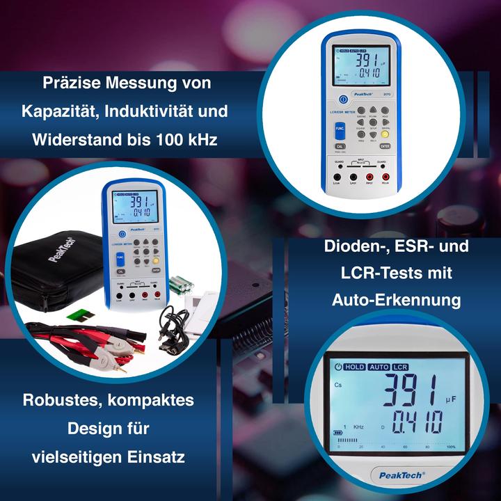 Actual product image Peaktech P 2170 LCR-Meter (Frequency counter)