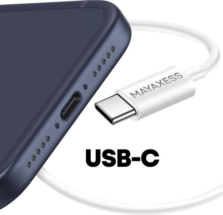 Produktbild Mayaxess USB-C Kopfhörer iPhone 17 Pro (Kabelgebunden)