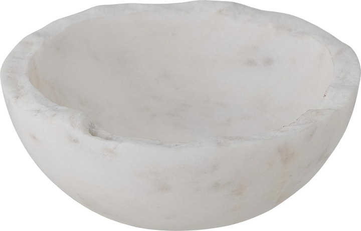 Produktbild Bloomingville Malta Bowl, White, Marble
