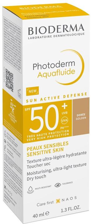 Actual product image Bioderma Photoderm Aquafluid SPF50+ (Suntan cream, SPF 50+, 40 ml)
