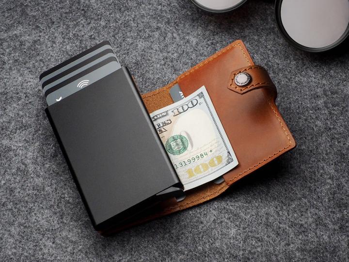 Actual product image Pularys Wallet HIKER credit card holder