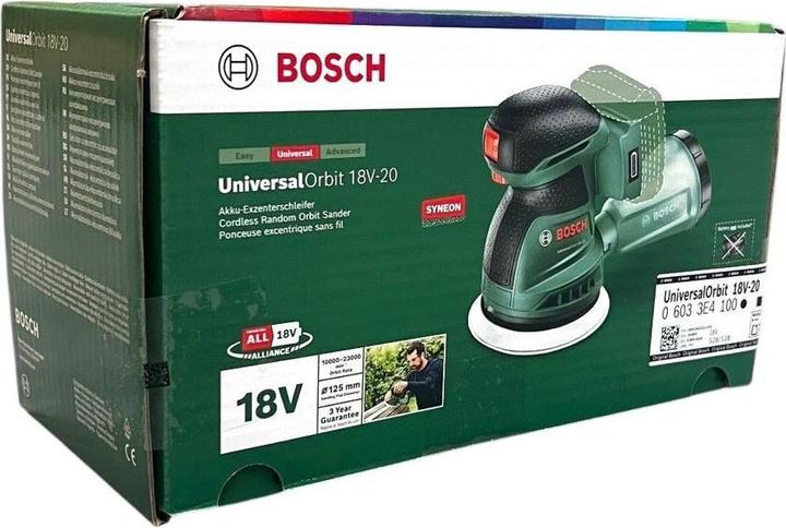 Actual product image Bosch Home & Garden UniversalOrbit 18V-20 Solo (Eccentric grinder, Sander)