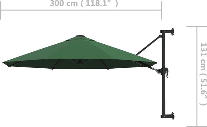 Produktbild vidaXL Sonnenschirm (3 m)