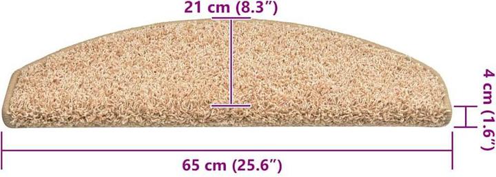 Immagine prodotto vidaXL Stufenmatte (65 x 21 cm)