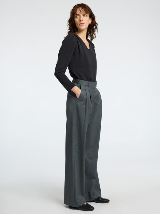 Produktbild Selected Femme Drapiertes Top mit V-Ausschnitt (XS)