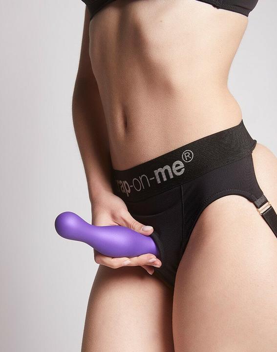 Produktbild Strap-on-me Dildo Plug Curvy Metallic (XL)