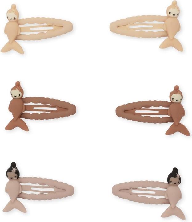 Produktbild Konges Slojd 6 Pack Haarspangen Mermaid (Haargummi)