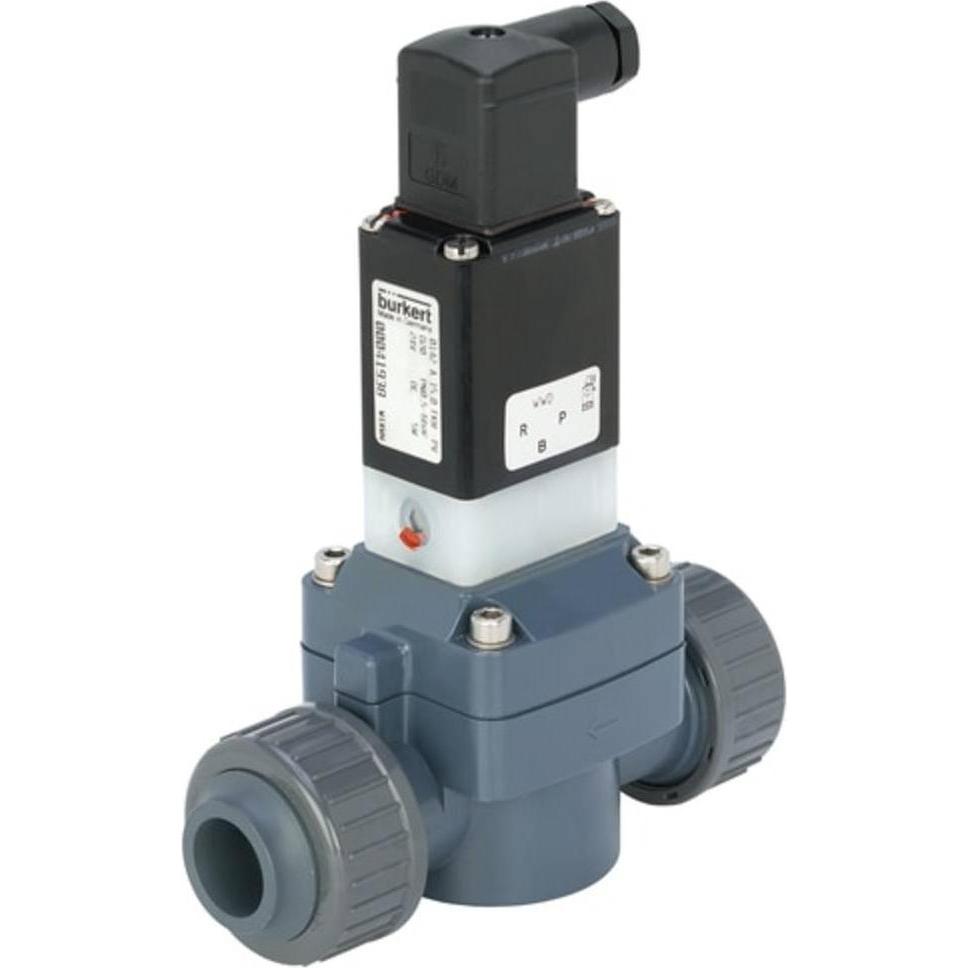 Bürkert Servogesteuertes Ventil 41986 0142 230 V/AC 1 St., Accessori di elettronica + Alloggiamento