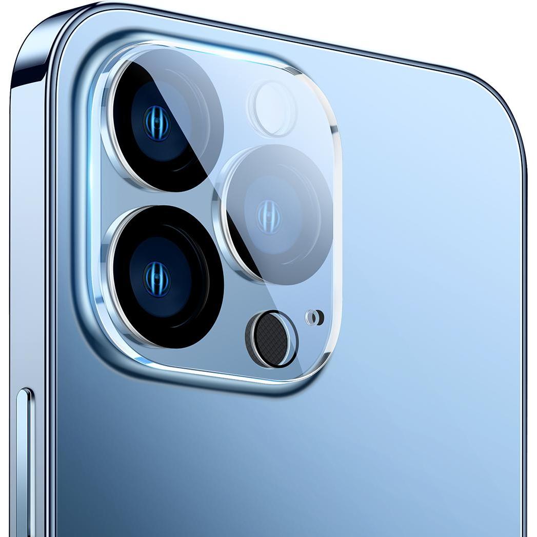 Thumbnail - Baseus Full-coverage Lens Film iP14 (2 Stück, Apple iPhone 14 Pro), Smartphone Schutzfolie, Transparent