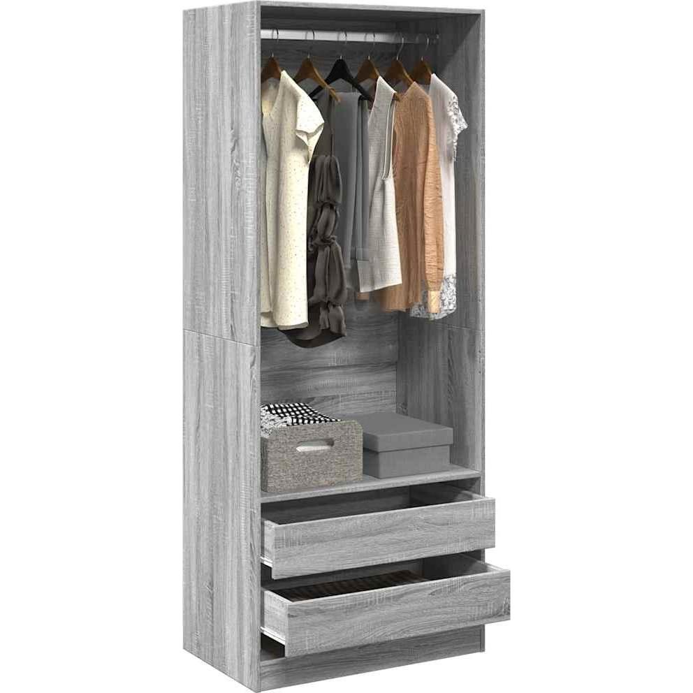 Thumbnail - VidaXL, Kleiderschrank, Albin (80 x 50 x 200 cm)