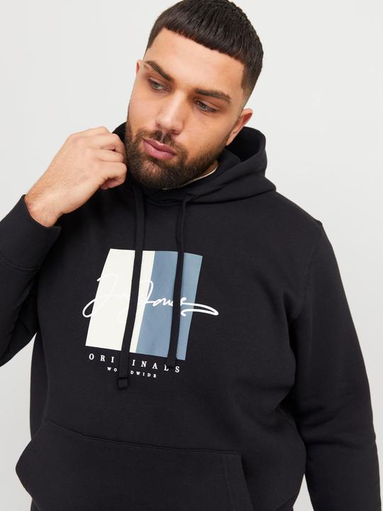Produktbild Jack & Jones Plus Size Logo Kapuzenpullover Kapuzenpullover (5XL)