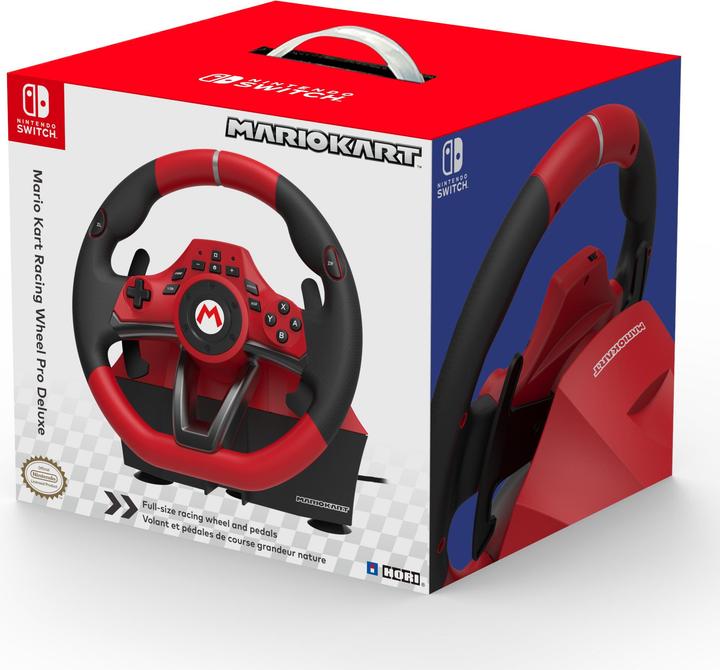 Immagine prodotto HORI Mario Kart Racing Wheel Pro Deluxe (Switch, PC)