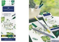 Productafbeelding Faber-Castell Goldfaber Aqua Dual Marker (Jungle, 0.60 mm, 6 x)