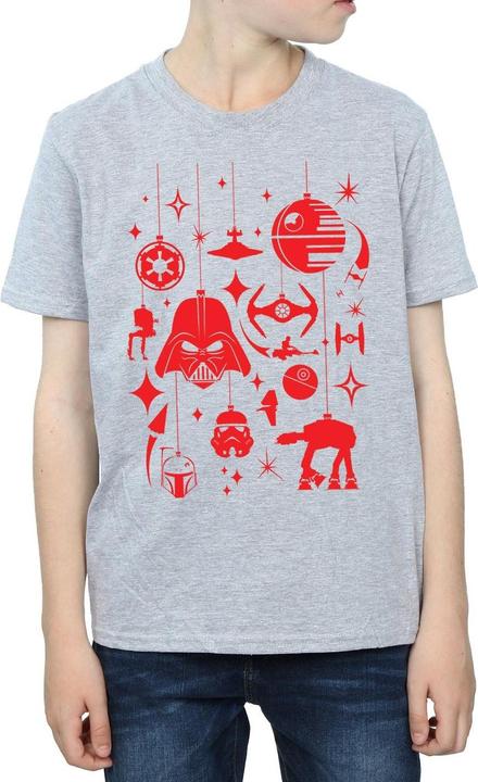 Image du produit Star Wars - T-shirt CHRISTMAS DECORATIONS - Garçon (116)