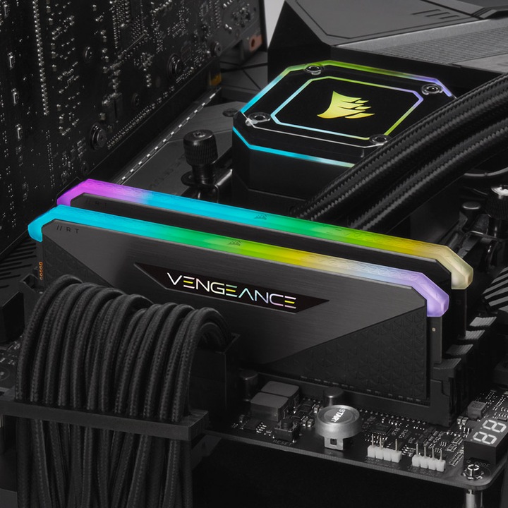 Produktbild Corsair Vengeance RGB RT (2 x 16GB, 3600 MHz, DDR4-RAM, DIMM)