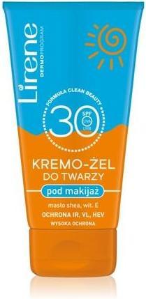 Actual product image Lirene Sun Cream-Makeup Gel Spf30 50ml (Suntan cream, SPF 30, 50 ml)
