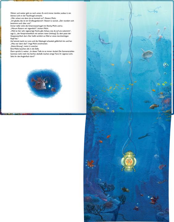 Immagine prodotto Käpt'n Sharky und der Schatz in der Tiefsee (Tedesco, Jutta Longreuter, Silvio Neuendorf, 2017)