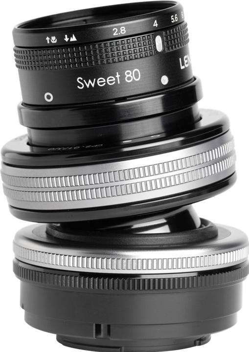 Produktbild Lensbaby Composer Pro II inkl. Sweet 80 Sony E-Mount (Sony E, APS-C / DX, Vollformat)
