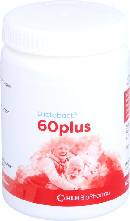 Produktbild Lactobact 60plus Kapsel (60 Stück, Kapseln, 21 g)