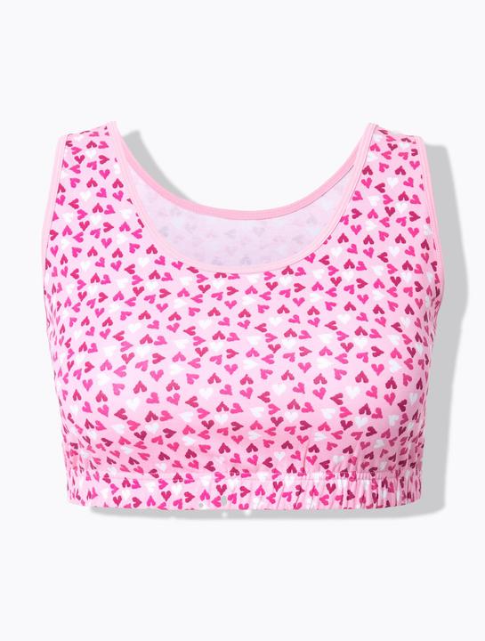 Immagine prodotto Ulla Popken Bustier in confezione doppia con cuori/tinta unita e scollo rotondo (Confezione da 2, 42 A, 44 A)