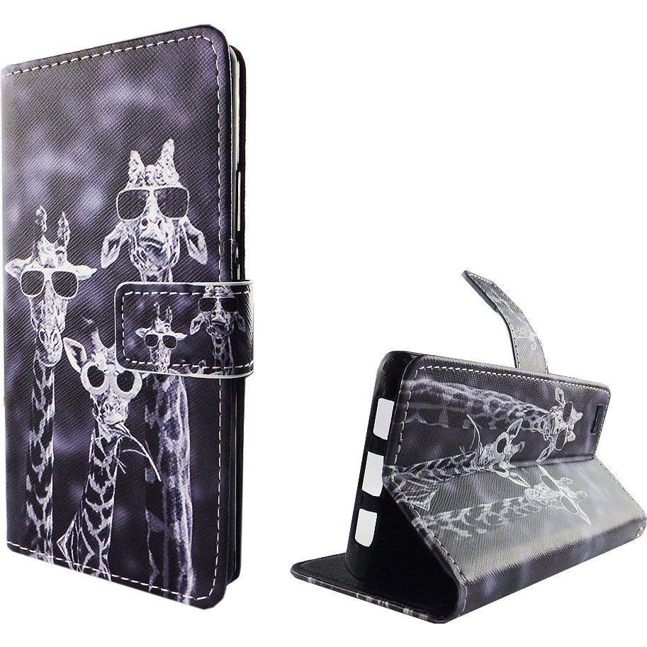 König Design Schutz Handy Hülle für Huawei P8 Lite Case Cover Tasche Wallet Etui Handyhülle (Huawei P8 Lite), Smartphone...