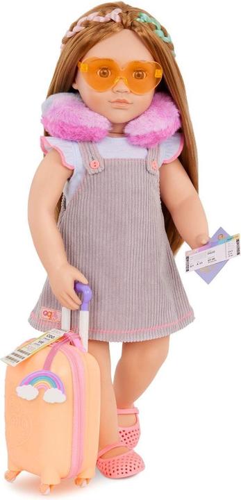Immagine prodotto Our Generation - suitcase set - rainbow (735345)