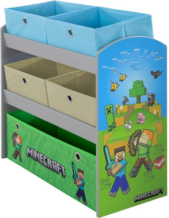 Actual product image Phoenix Minecraft game shelf (60 x 30 x 63.50 cm)