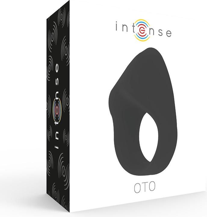 Actual product image Intense Oto Cock Ring Black Rechargeable