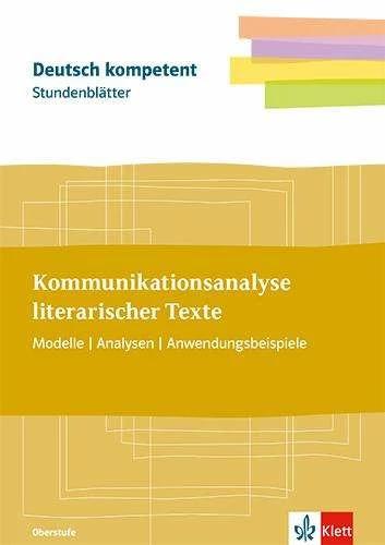 Image du produit deutsch.kompetent Stundenblätter Kommunikation untersuchen (Allemand, Maison d'édition Ernst Klett, 2023)