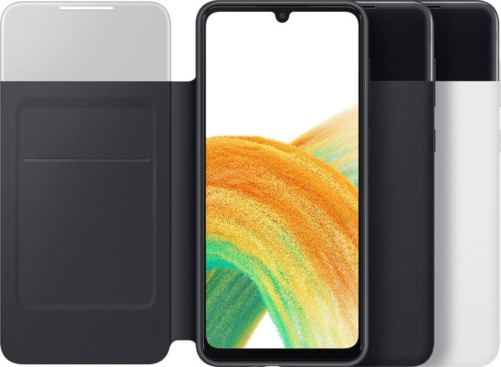 Productafbeelding Samsung EA516PBE S View Portemonnee Cover voor Galaxy A33 5G Zwart (Zwart) (Samsung Galaxy A33 5G)