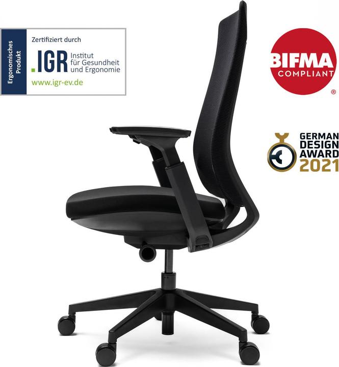 Produktbild Yaasa Chair Essential - Ergonomischer Bürostuhl (41.50 - 51.50 cm)
